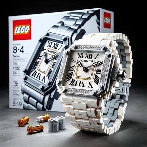 lego cartier watch|Fun LEGO Watches: AISlides Makes Luxury Brands Come to Life .